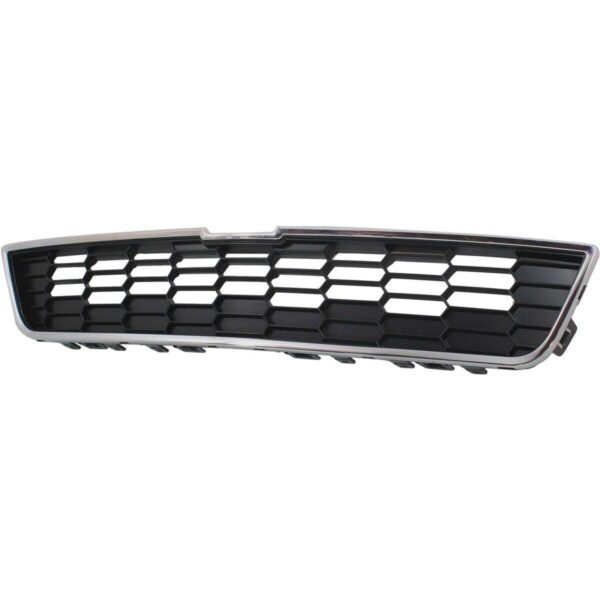 Grille Upper Chevrolet Sonic Sedan 2012-2016 Chrome/Black , GM1200638 - Image 2