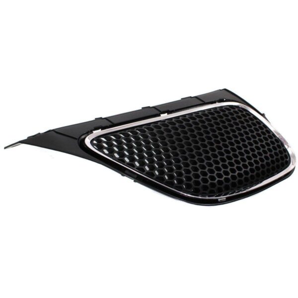 Grille Upper Passenger Side Pontiac Vibe 2005-2008 Matte-Dark Gray With Chrome Mldg , GM1200651 - Image 3