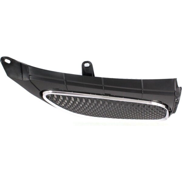 Grille Upper Passenger Side Pontiac Vibe 2005-2008 Matte-Dark Gray With Chrome Mldg , GM1200651 - Image 4
