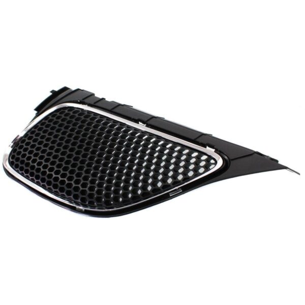 Grille Upper Driver Side Pontiac Vibe 2005-2008 Matte-Dark Gray With Chrome Mldg , GM1200652 - Image 2