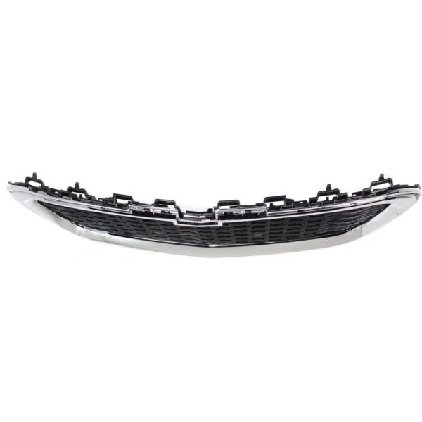Grille Center Chevrolet Malibu 2014-2015 Black With Chrome Moulding , GM1200675 - Image 4