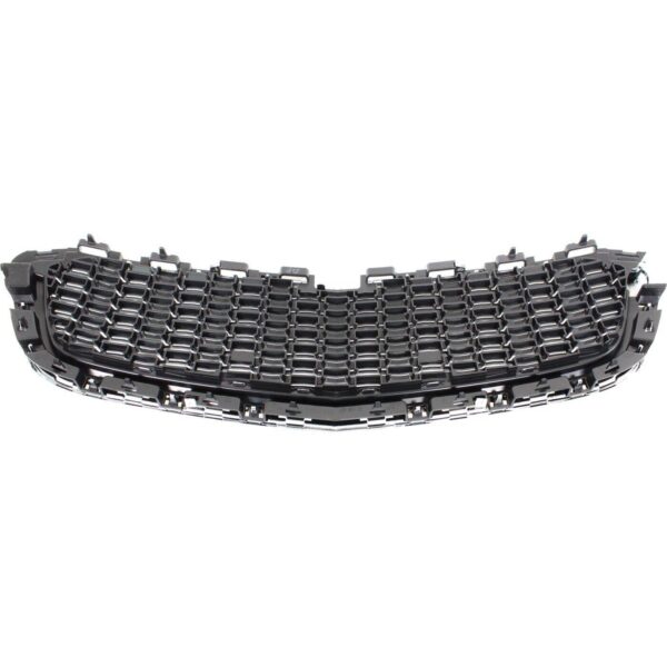 Grille Center Chevrolet Malibu 2014-2015 Black With Chrome Moulding , GM1200675 - Image 5