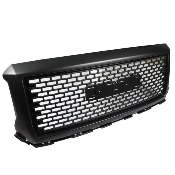 Grille Gmc Sierra 1500 2014-2015 Chrome Frame/Black Bars Base/Sle/Slt , GM1200687 - Image 2