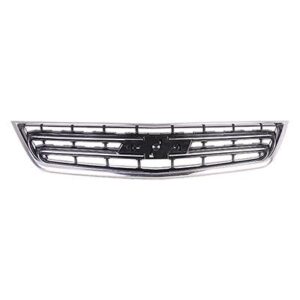 Grille Chevrolet Impala 2014-2020 With Chrome Molding Matte Black Ltz Model Without Adaptive Cruise , GM1200717