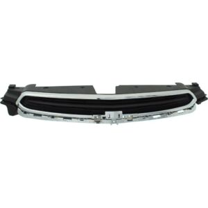 Grille Upper Chevrolet Cruze Limited 2016 Black With Chrome Frame Exclude Ltz Model , GM1200725