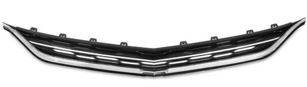 Grille Upper Chevrolet Malibu 2016-2018 Black With Chrome Moulding Without Adaptive Cruise , GM1200730 - Image 3