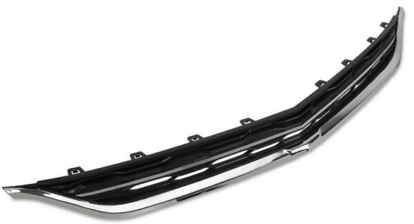 Grille Upper Chevrolet Malibu 2016-2018 Black With Chrome Moulding Without Adaptive Cruise , GM1200730 - Image 4