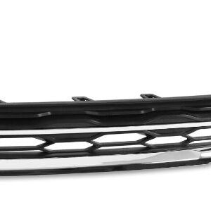 Grille Upper Chevrolet Malibu 2016-2018 Black With Chrome Moulding Without Adaptive Cruise , Gm1200730U - Hunt Parts