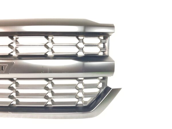 Grille Chevrolet Silverado 1500 2016-2019 Matte Dark Gray With Chrome Moulding , GM1200753 - Image 3
