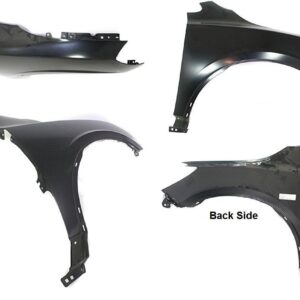 Fender Front Passenger Side Buick Enclave 2008-2012 Capa , GM1241347C