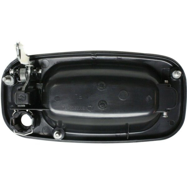 Door Handle Front Outer Driver Side Gmc Sierra 1500 1999-2006 Black (With Key Ho) , GM1310140 - Image 5