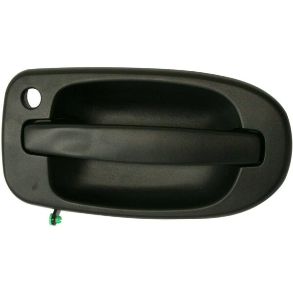 Door Handle Front Outer Driver Side Saturn Relay 2005-2007 Black (With Key Hole) , GM1310147 - Image 2