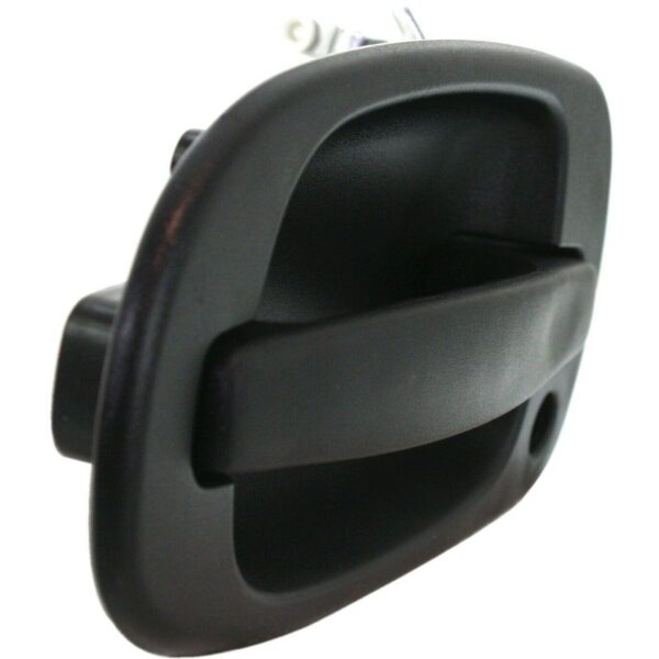 Door Handle Front Outer Driver Side Saturn Relay 2005-2007 Black (With Key Hole) , GM1310147 - Image 4