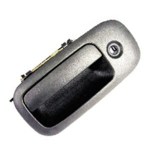 Door Handle Front Outer Driver Side Chevrolet Express 2003-2009 Black (With Key Hole) , GM1310148