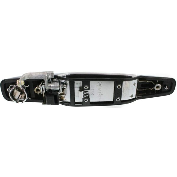 Door Handle Front Outer Driver Side Cadillac Escalade Hybrid 2009-2013 Chrome (With Key Ho) , GM1310163 - Image 3