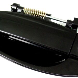 Door Handle Front Outer Driver Side Chevrolet Aveo Sedan 2004-2006 Black (With Key Ho) , GM1310173