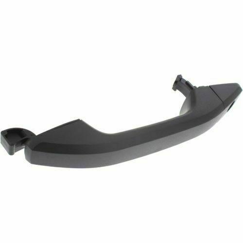 Door Handle Front Outer Driver Side Gmc Sierra 1500 2014-2018 With Key Hole With Cover Texture Black , GM1310192 - Image 3