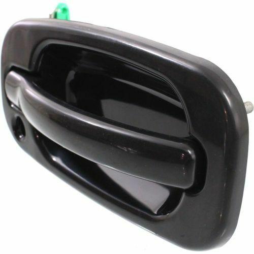 Door Handle Front Outer Passenger Side Chevrolet Silverado 1500 1999-2006 Black (With Key Ho) , GM1311140 - Image 2