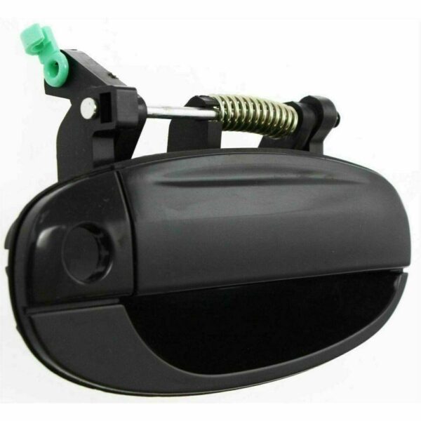 Door Handle Front Outer Passenger Side Chevrolet Aveo Hatchback 2004-2008 Black (With Key Ho) , GM1311173 - Image 4