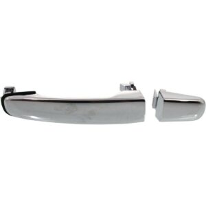 Door Handle Front Passenger Side Or Rear Driver/Passenger Outer Chevrolet Equinox 2008-2009 Chrome Without Key Hole , GM1311180