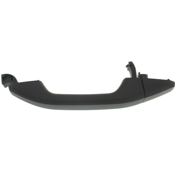 Door Handle Front Outer Passenger Side Gmc Sierra 1500 2014-2018 With Key Hole With Cover Texture Black , GM1311192 - Image 4