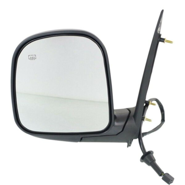 Mirror Driver Side Chevrolet Express 1996-2002 Power Heated Textured Flat Glass , GM1320228 - Image 2