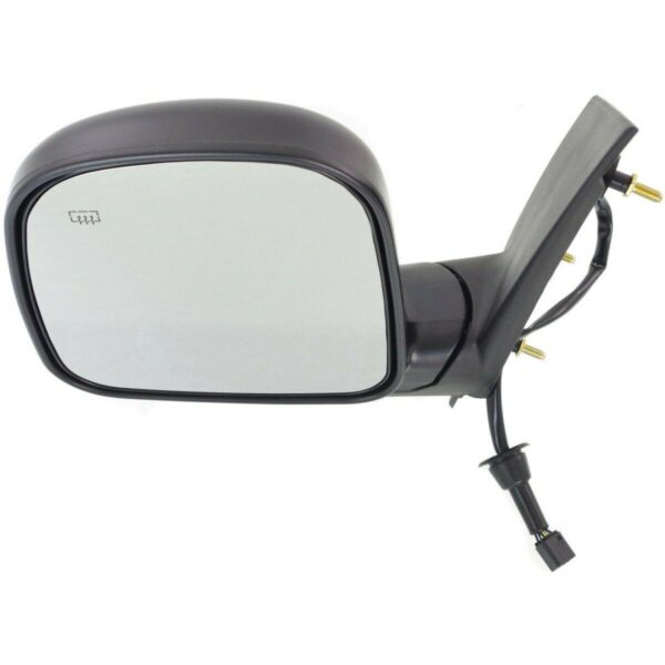 Mirror Driver Side Chevrolet Express 1996-2002 Power Heated Textured Flat Glass , GM1320228 - Image 5
