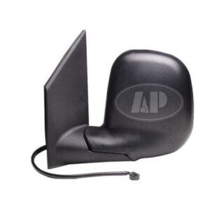 Mirror Driver Side Gmc Savana 1996-2002 Power Heated Textured Flat Glass , GM1320228