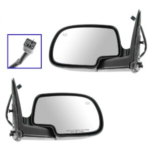 Mirror Driver Side Chevrolet Avalanche 2002 Power Heated Manual Fold Without Pud Ptm , GM1320251