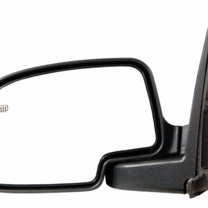Mirror Driver Side Chevrolet Tahoe 2000-2006 Power Heated With Manual Folding With Puddle Lamp Textured With Smooth Cap With Off Road , GM1320252