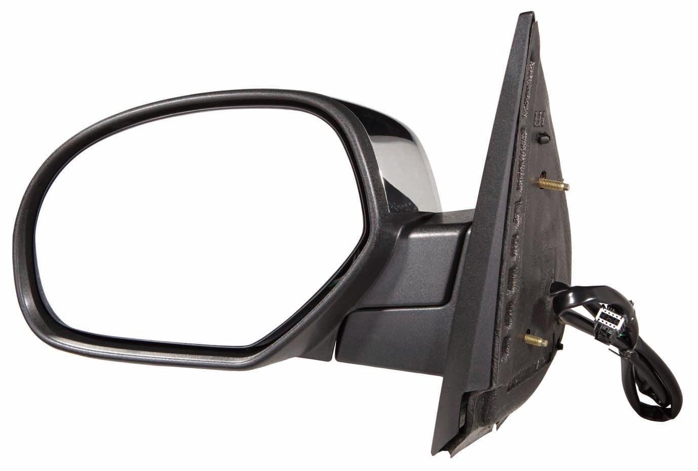Mirror Driver Side Chevrolet Tahoe 2007-2014 Power Heated With Offroad Without Courtesy Without Signal Chrome Cap , GM1320340