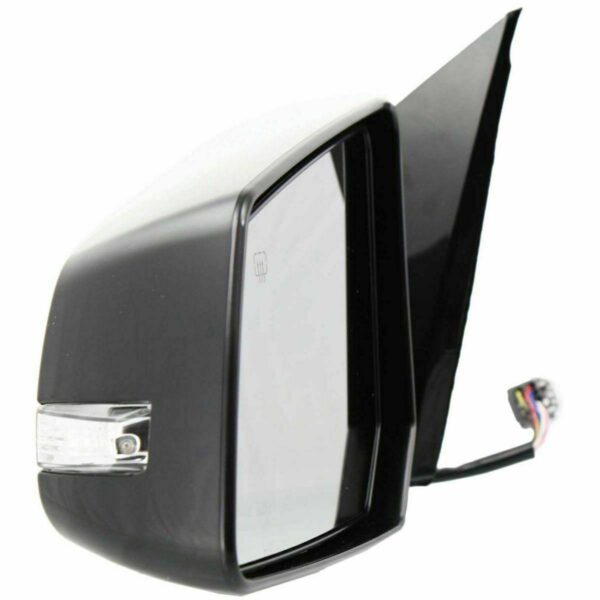Mirror Driver Side Saturn Outlook 2007-2008 Power Heated Signal 1St Design Manual Folding Ptm , GM1320364 - Image 5