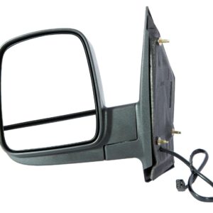 Mirror Driver Side Chevrolet Express 2008-2021 Power Heated Manual Folding Dual Glass Textured , GM1320396