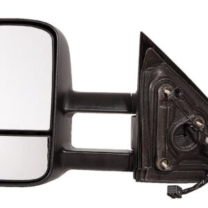 Mirror Driver Side Gmc Sierra 3500 2015-2019 Power Manual Fold/Dual Lens/Heated With Signal Trailer Tow Type , GM1320458