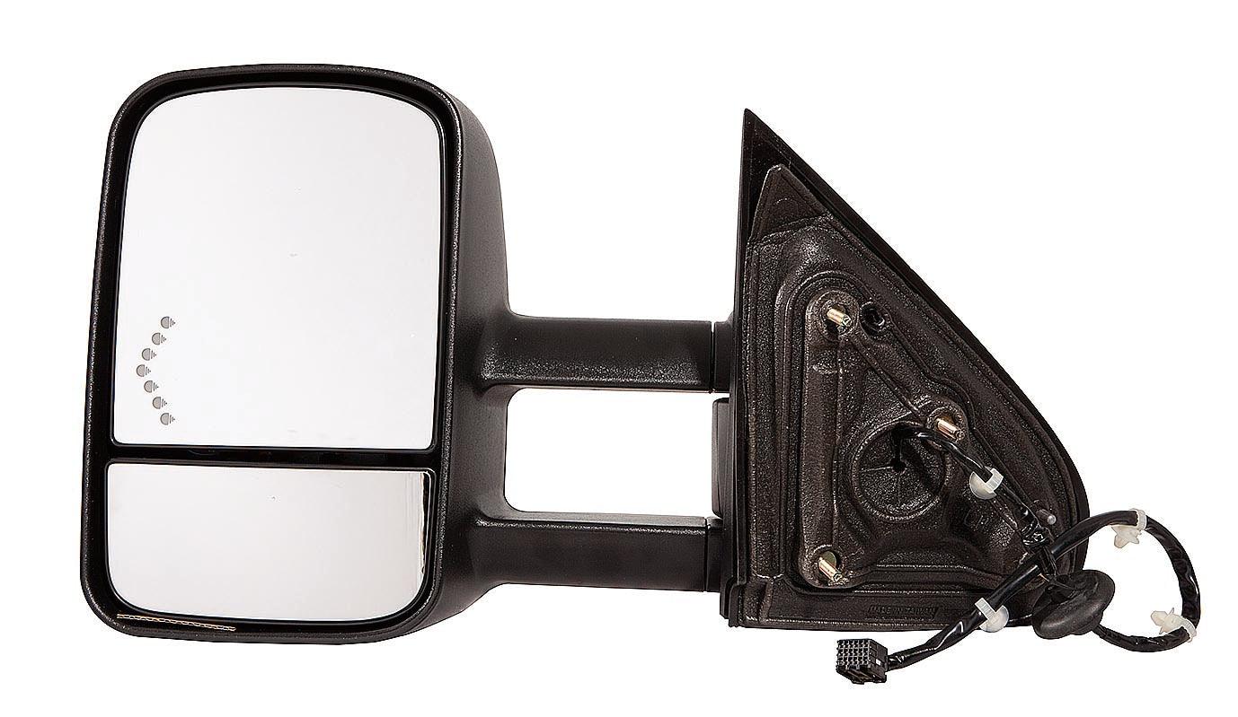 Mirror Driver Side Gmc Sierra 3500 2015-2019 Power Manual Fold/Dual Lens/Heated With Signal Trailer Tow Type , GM1320458
