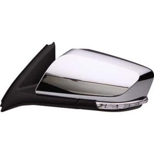 Mirror Driver Side Chevrolet Impala 2014-2017 Power Heated With Signal/Puddle Without Dimming Glass Chrome , GM1320460