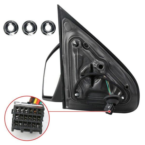Mirror Driver Side Gmc Sierra 3500 2015-2019 Power Ptm Heated With Blind Spot , GM1320481 - Image 4