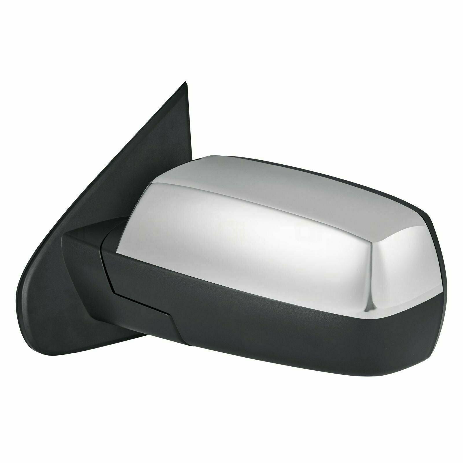 Mirror Driver Side Chevrolet Silverado 1500 2014-2018 Power Heated With Texture Cap/Auto Back Signal , GM1320504