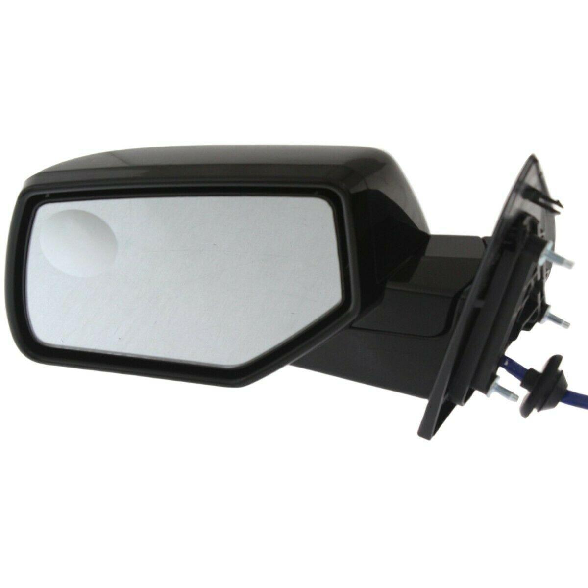 Mirror Driver Side Chevrolet Tahoe 2015-2020 Power Heated Ptm With Blind Spot Manual Fold , GM1320505