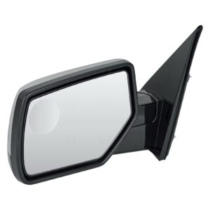 Mirror Driver Side Chevrolet Suburban 2015-2020 Power Heated Chrome With Blind Spot Manual Fold , GM1320506