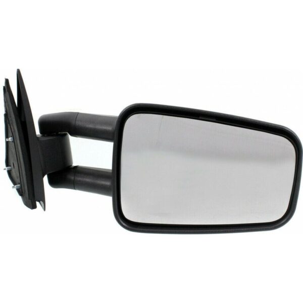 Mirror Passenger Side Chevrolet Silverado 1500 1999-2006 Manual Tow Type With Blind Spot Textured , GM1321244 - Image 2