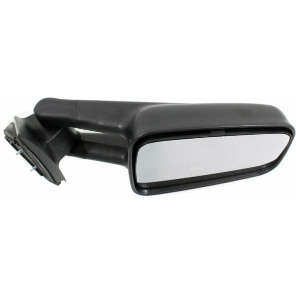 Mirror Passenger Side Chevrolet Silverado 1500 1999-2006 Manual Tow Type With Blind Spot Textured , GM1321244 - Image 4