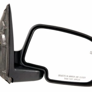 Mirror Passenger Side Gmc Sierra 1500 2001-2002 Power Heated With Manual Folding With Puddle Lamp Textured , GM1321252