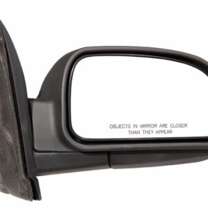 Mirror Passenger Side Gmc Envoy 2004-2005 Manual With Folding Black , GM1321264