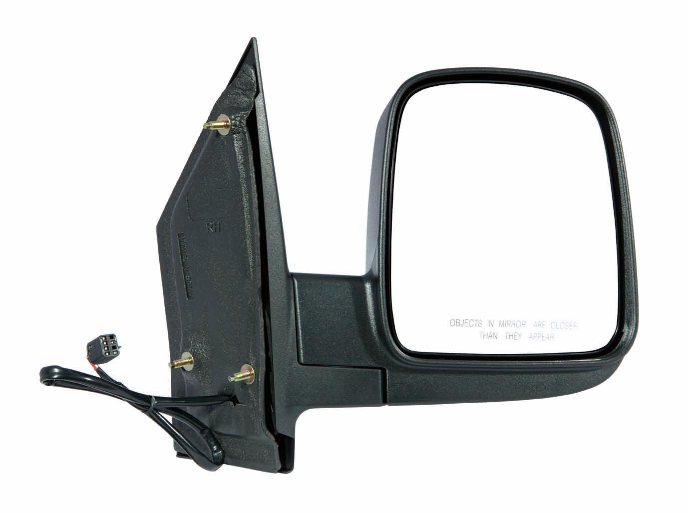 Mirror Passenger Side Chevrolet Express 2003-2007 Power Heated Without Signal Textured , GM1321283