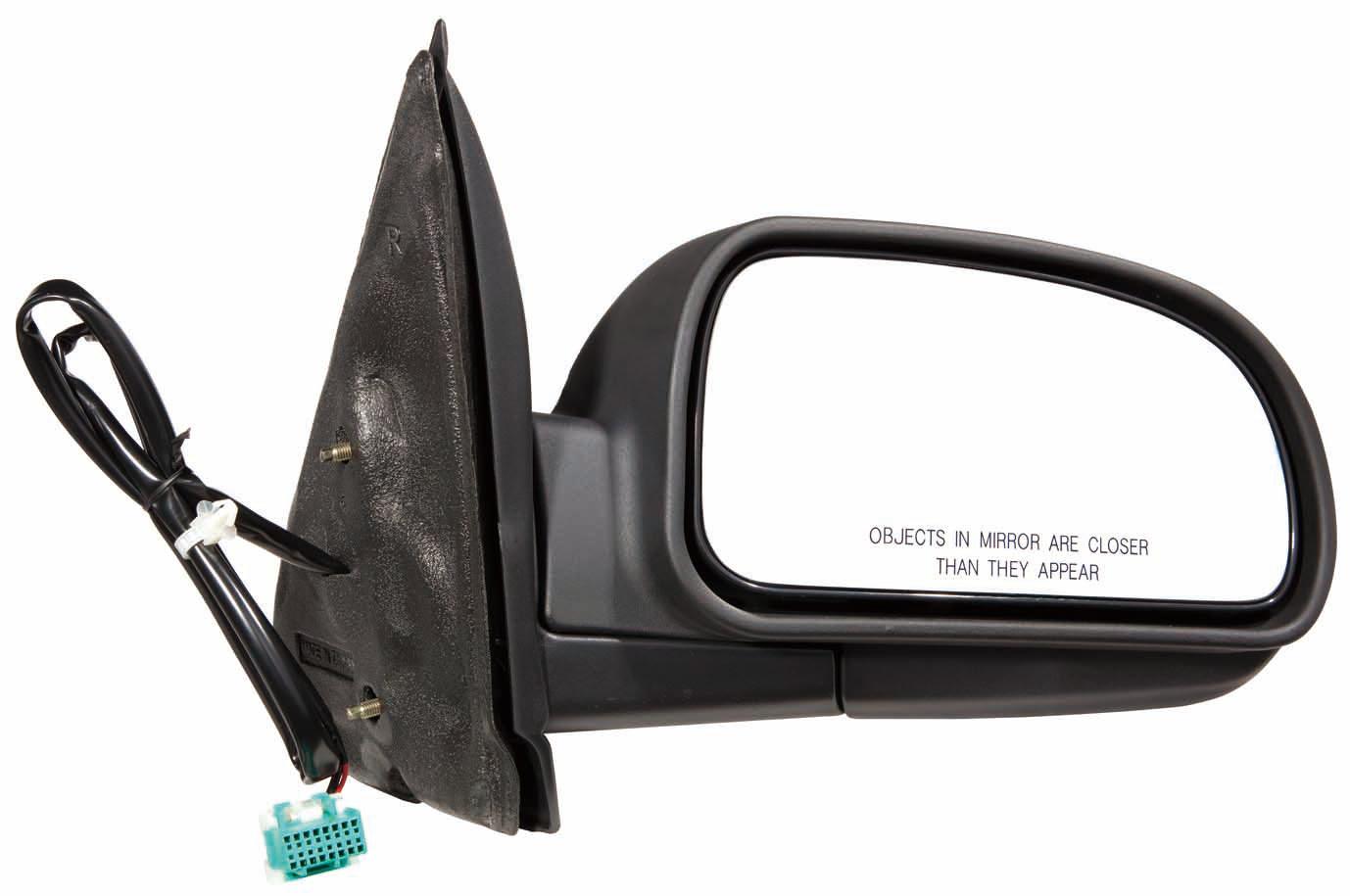 Mirror Passenger Side Chevrolet Trailblazer 2002-2009 Power Heated With Manual Folding , GM1321322