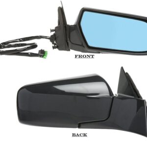 Mirror Passenger Side Cadillac Cts Sedan 2003-2007 Power Heated With Memory Power Folding , GM1321358