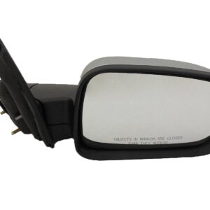 Mirror Passenger Side Chevrolet Hhr 2006-2011 Power Satin Chrome , GM1321369