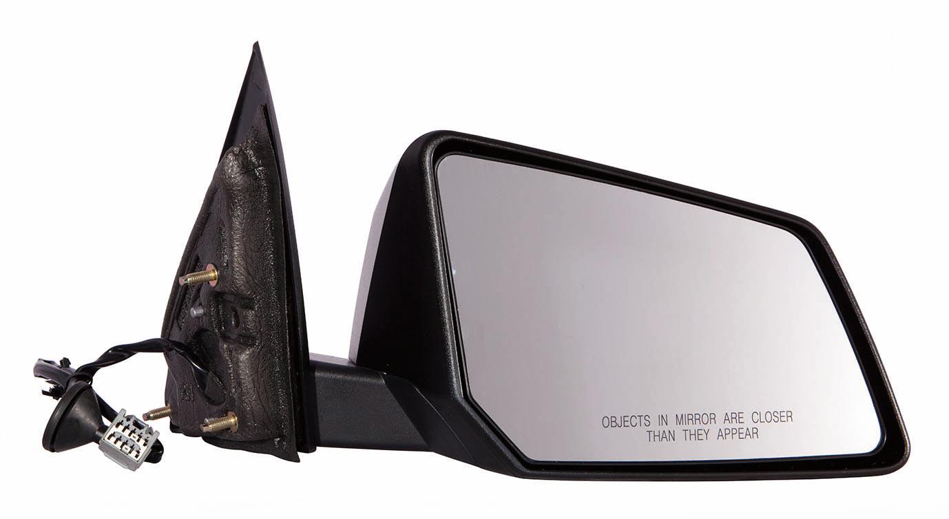 Mirror Passenger Side Chevrolet Traverse 2009-2017 Power Textured Black , GM1321388