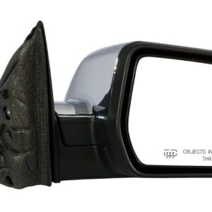 Mirror Passenger Side Gmc Terrain 2010-2011 Power Heated Chrome , GM1321393